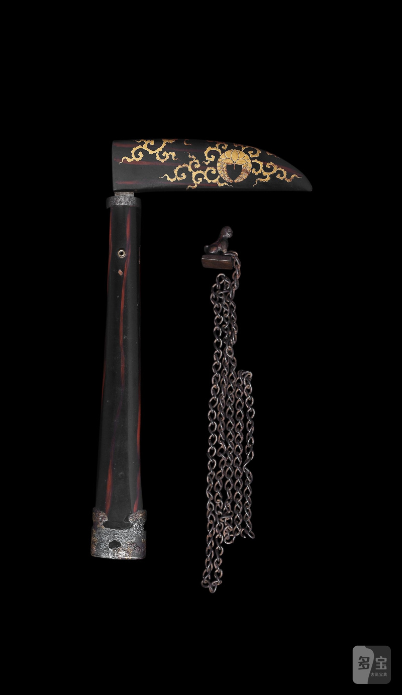 意大利家族收藏 | TANTO À DÉCOR DES SCÈNES ET INSCRIPTIONS DES SANJUROKKASEN (TRENTE-SIX POÈTES IMMORTELS) - 图15